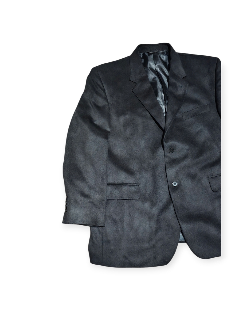 Chaps Ralph Lauren Men's Black Single-Breasted Suit Jacket - Picture 5 of 9
